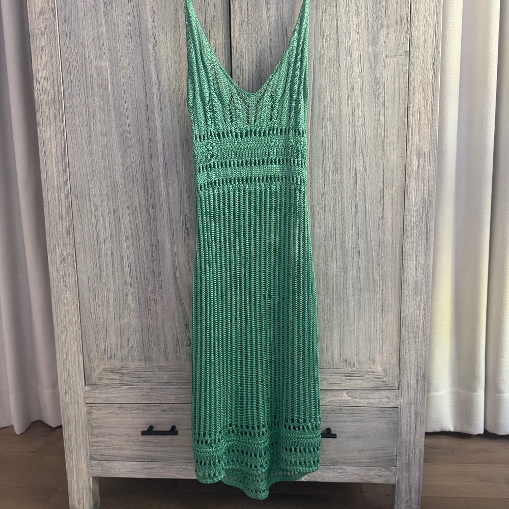 Loewe x Paula’s Ibiza crochet cover up dress